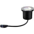 Miniatyrbild 1 av 5: Paulmann Boden Einbauleuchte 94274 Belysningssystem Plug&Shine ZigBee LED 3.6 W Varmvit Silver