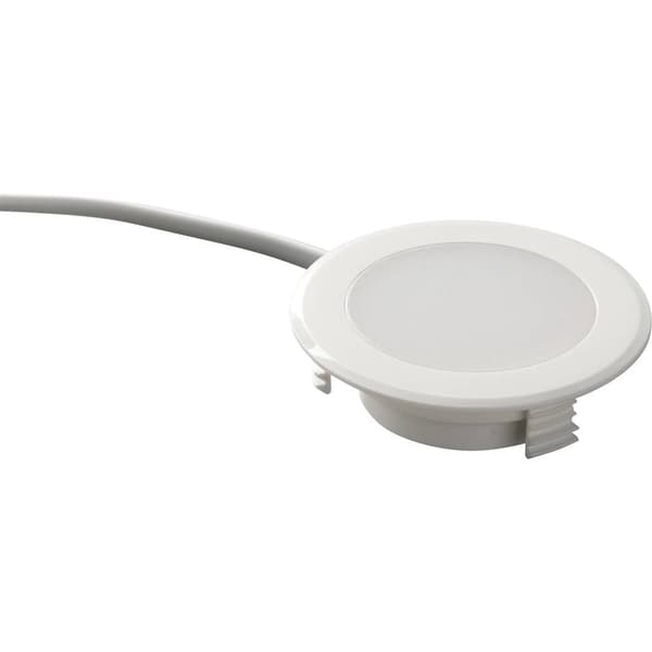 Heitronic 500034 Casablanca LED-inbyggnadsbelysning LED LED fast installerad 2 W Vit
