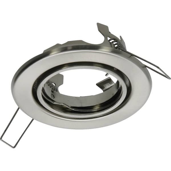 Heitronic 23552 DL6801 Inbyggnadsbelysning LED GU5.3 35 W Rostfritt stål (borstat)
