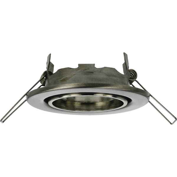 Heitronic 23552 DL6801 Inbyggnadsbelysning LED GU5.3 35 W Rostfritt stål (borstat)