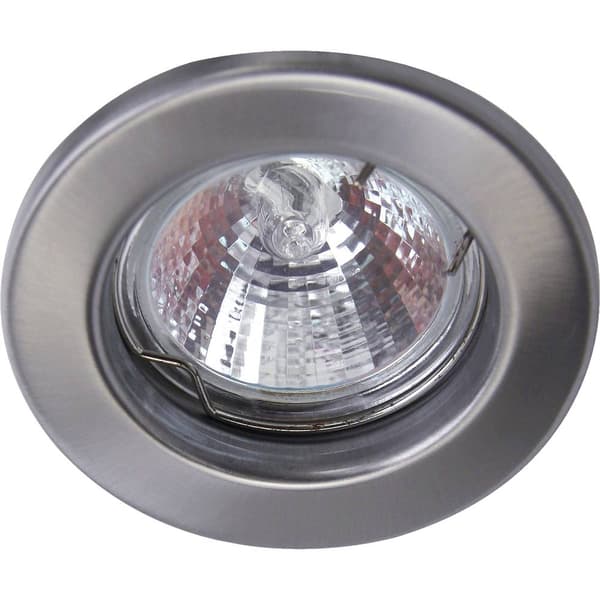 Heitronic 23550 DL5701 Inbyggnadsbelysning LED GU5.3 35 W Rostfritt stål (borstat)