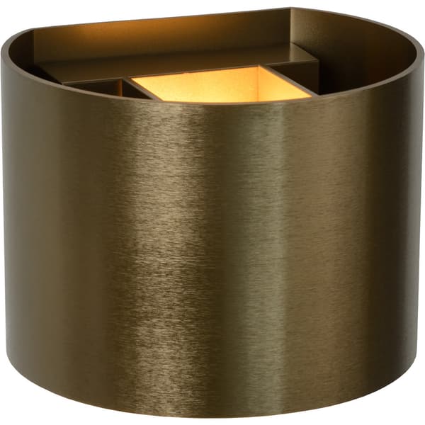 Lucide Xio Vegglampe Rund G9 Brun