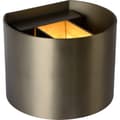 Miniatyrbilde 1 av 5: Lucide Xio Vegglampe Rund G9 Brun