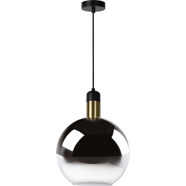 Lucide Julius Pendellampe 28cm 1xE27 Røykfarget Glass