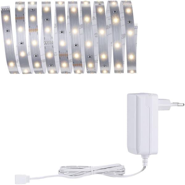 Paulmann MaxLED Stripe Basic 79852 LED-list bas-set med kontakt 24 V 3 m Varmvit 1 st