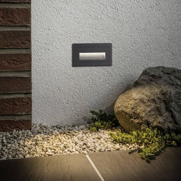 Paulmann 94383 Lampa för infälld montering LED fast installerad LED Svart