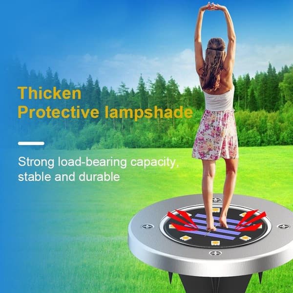 Dimmbar trädgårdsbelysning med solceller