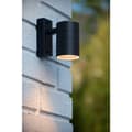 Miniatyrbilde 4 av 5: Lucide Arne Utendørs Vegglampe GU10 Sort