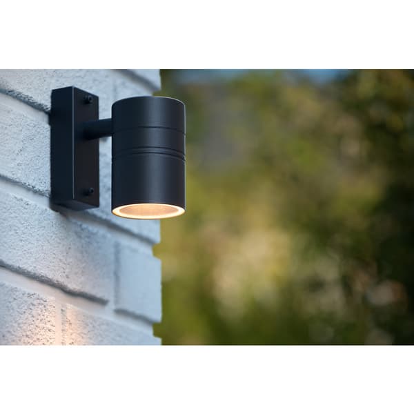 Lucide Arne Utendørs Vegglampe GU10 Sort