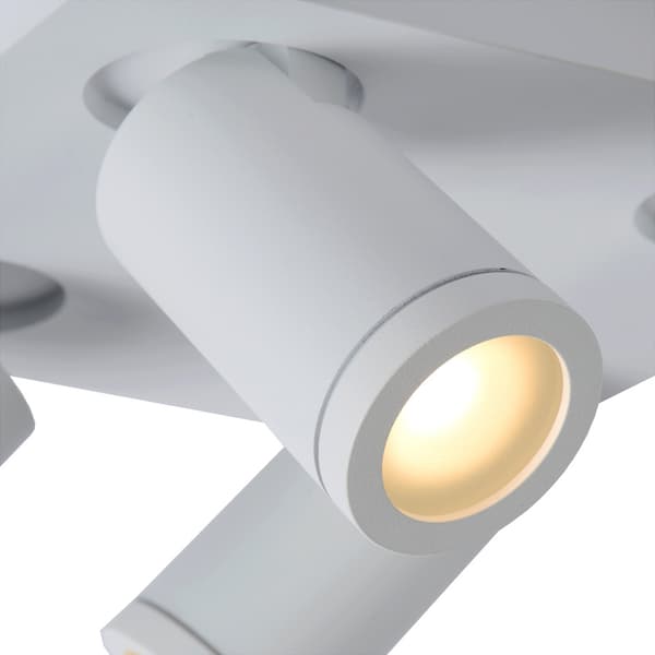 Lucide Taylor Takspot Baderom 4xGU10 IP44 Hvit