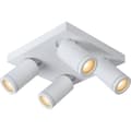 Miniatyrbilde 1 av 5: Lucide Taylor Takspot Baderom 4xGU10 IP44 Hvit