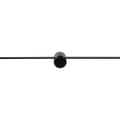 Miniatyrbilde 4 av 5: Lucide Mizar Vegglampe Baderom 60cm 6W IP44 Sort