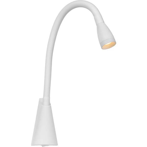 Lucide Galen Vegglampe 3W 3000K m/Fleksibel Arm Hvit