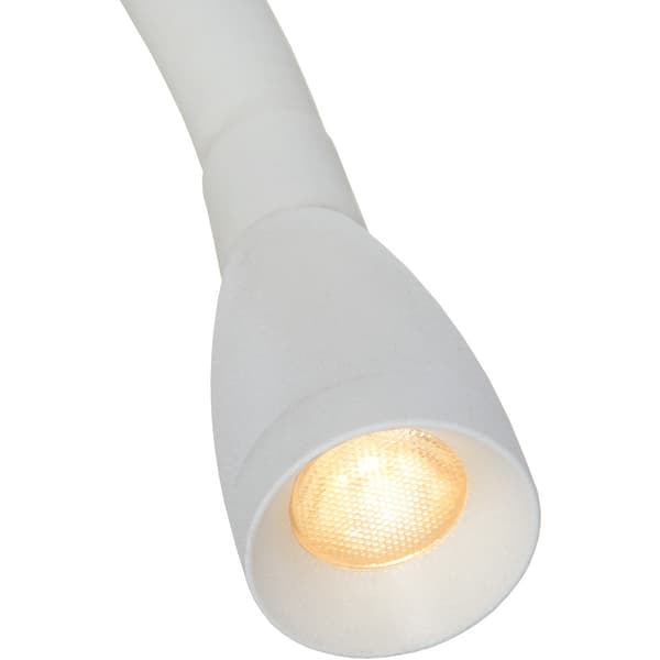 Lucide Galen Vegglampe 3W 3000K m/Fleksibel Arm Hvit