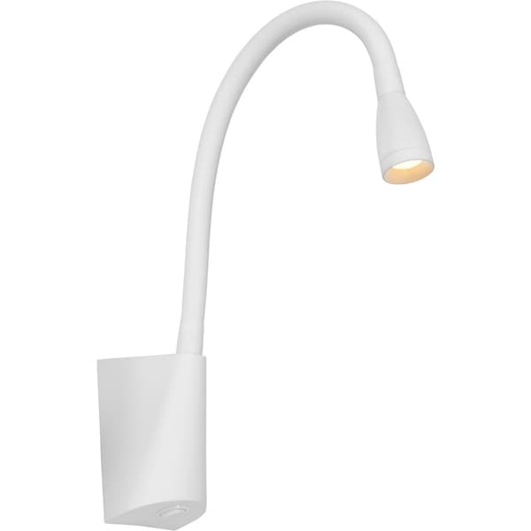 Lucide Galen Vegglampe 3W 3000K m/Fleksibel Arm Hvit