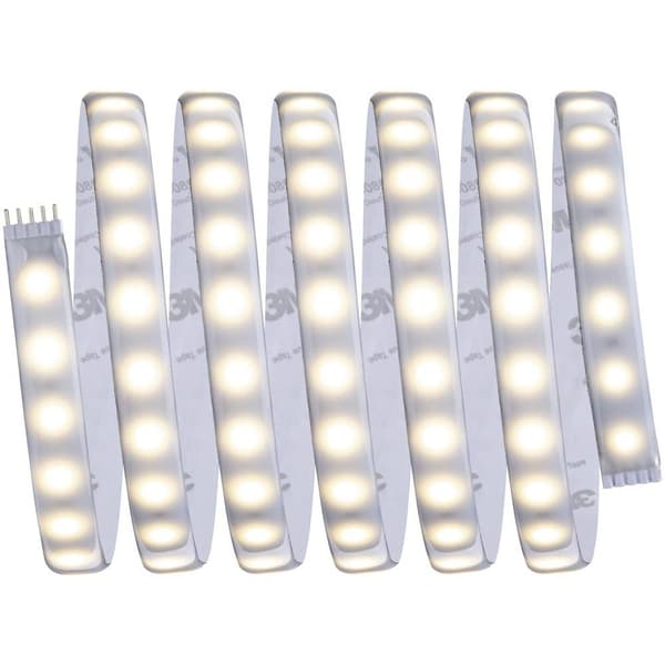 Paulmann 70549 LED-list förlängning med kontakt 24 V 2.5 m Varmvit 2.5 m Silver