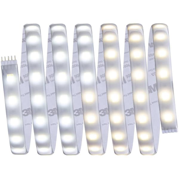 Paulmann 70550 LED-list förlängning med kontakt 24 V 2.5 m Varmvit 2.5 m Silver