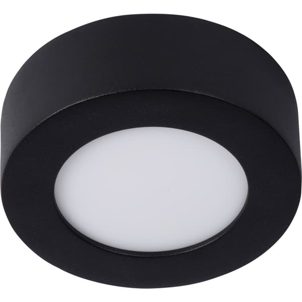 Lucide Brice Taklampe Rund 8W 11.5cm IP44 Sort