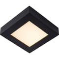 Miniatyrbilde 1 av 3: Lucide Brice Taklampe Firkantet 11W IP44 Sort