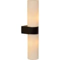 Miniatyrbilde 1 av 6: Lucide Jesse Vegglampe Baderom 2xG9 33W Sort