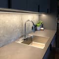 Miniatyrbilde 2 av 3: Namron Aluminiumsprofil utenpåliggende matt sort 2m 2114