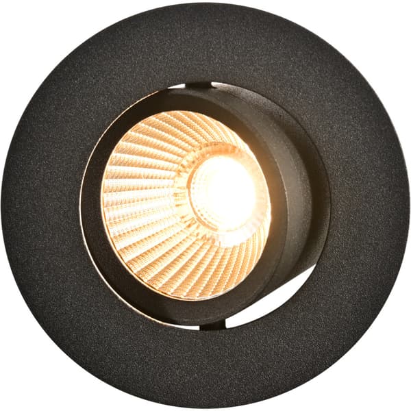 Namron Alfa Eco Downlight WarmDim 8W matt sort
