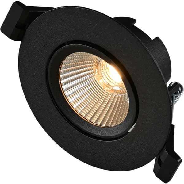 Namron Alfa Eco Downlight WarmDim 8W matt sort