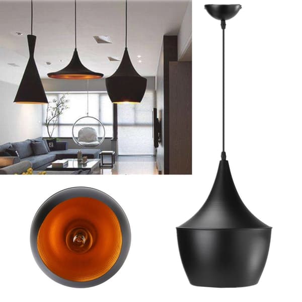Detaljer om moderne industrielle lysekroner hængende loftslampe
