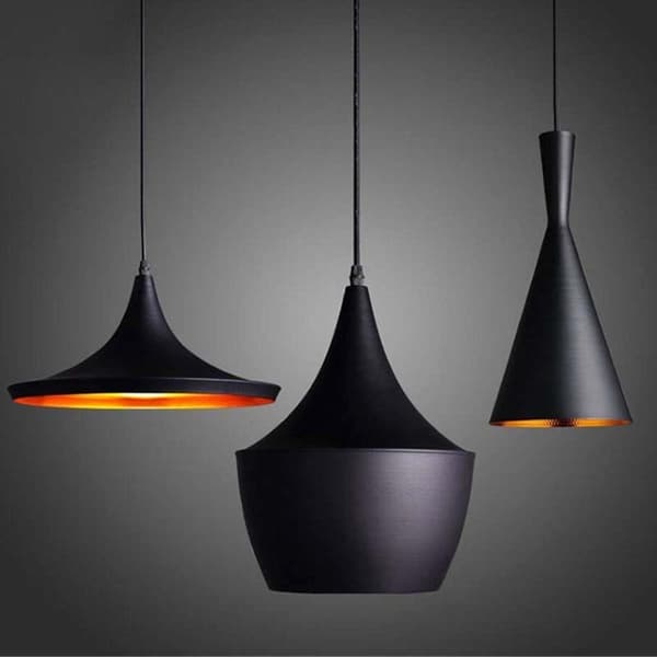 Detaljer om moderne industrielle lysekroner hængende loftslampe