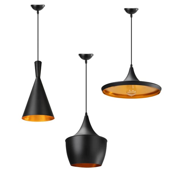Detaljer om moderne industrielle lysekroner hængende loftslampe