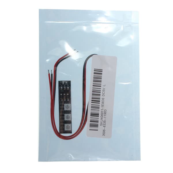 5V/12V/16V 7 farver RGB 5050 Strip Night LED Board Med DIP Switch Til FPV 250