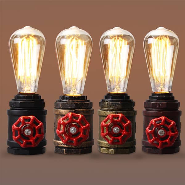E27 Antik Vintage Væglampe Sconce Lampe Pære Fatning Holder Armatur m/ Switch