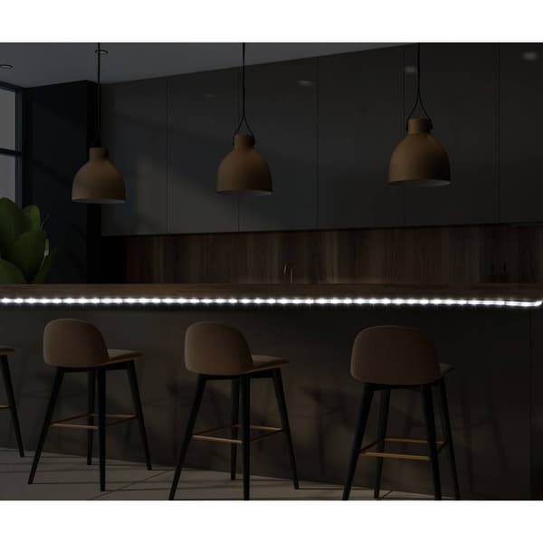 RGBW Tuya-App Stripes SY-4755426 LED-ljuslist med kontakt 230 V 2 m RGBW, Varmvit, Kallvit 1 st