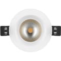 Miniatyrbilde 4 av 8: J&EL Aluna Downlight 8W matt hvit og sort