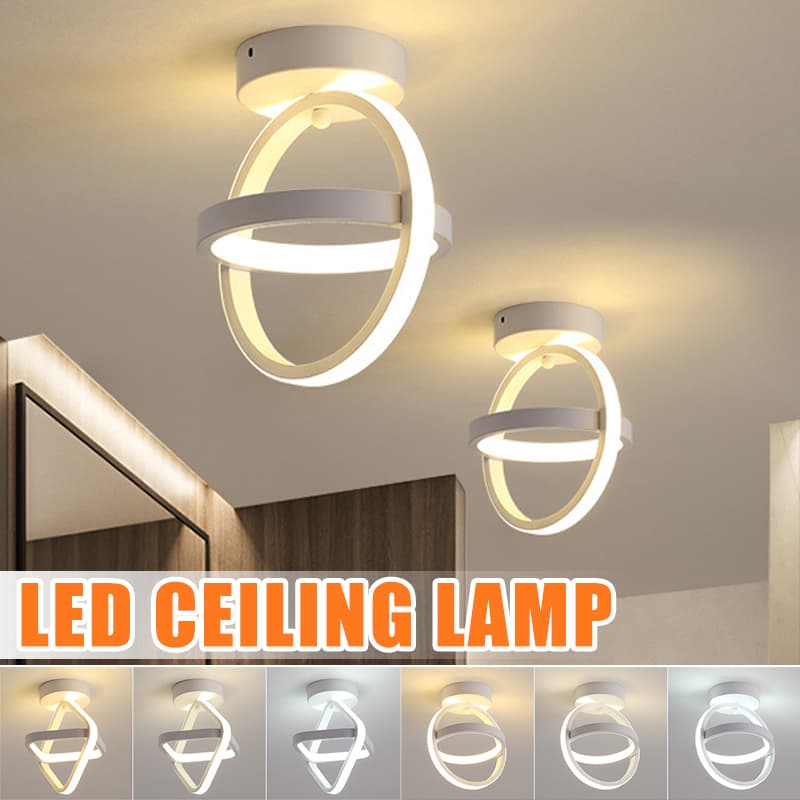 9 Typ Taklampa Dimbar belysningsarmatur Lampa Korridor Hall Entré Gång 85-265V för hall, hall, korridor, garderob, balkong