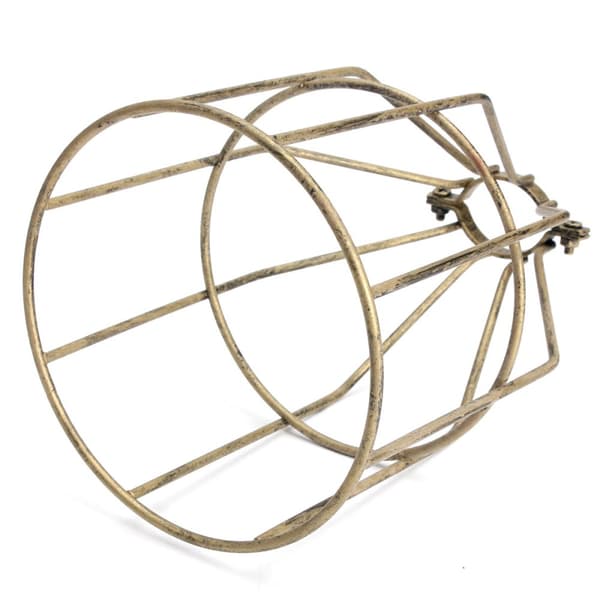 Industriell Retro Vintage hängande bar metall tak ljus hängande lampskärm bur