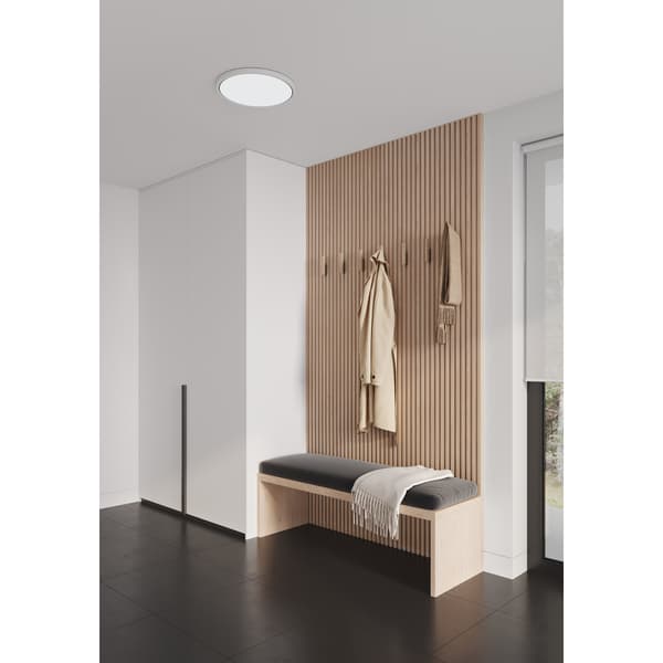 Namron Taklampe Mira LED 424 IP54 Sensor Hvit