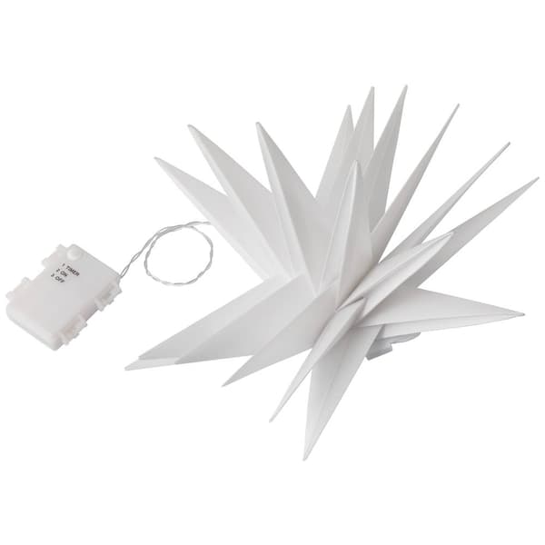 Sygonix SY-5149666 Julstjärna Varmvit LED Timer