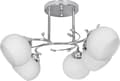 Miniatyrbillede 1 af 4: Klassisk lysekrone loftslampe Activejet IRMA nikkel 5xE27 til stue