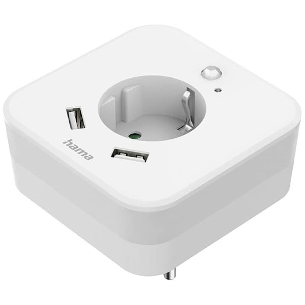 Hama 00223498 LED-nattlampa med rörelsedetektor LED Dagsljusvitt Vit