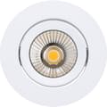 Miniatyrbilde 2 av 7: Namron Alfa reflektor 360-tilt Downlight 8W matt hvit 4000K