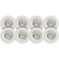 Miniatyrbilde 1 av 11: Namron Alfa Eco Downlight 8W matt hvit 8-pack