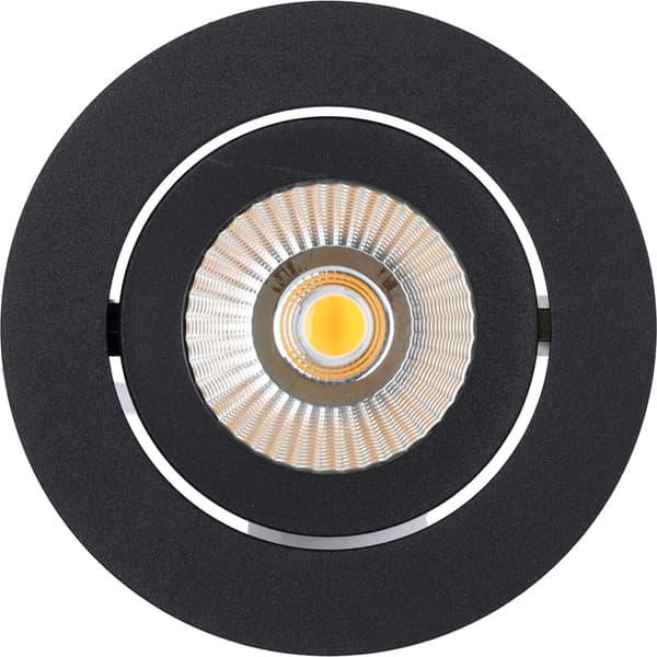 Namron Alfa reflektor Downlight WarmDim 10W matt sort