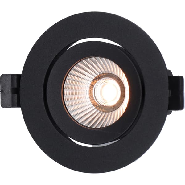 Namron Alfa reflektor Downlight WarmDim 10W matt sort