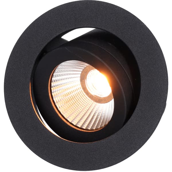 Namron Alfa reflektor Downlight WarmDim 10W matt sort
