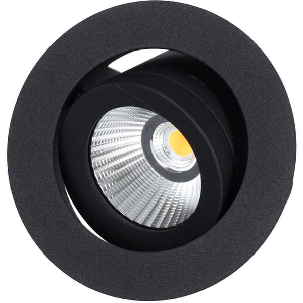 Namron Alfa reflektor Downlight WarmDim 10W matt sort