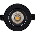 Miniatyrbilde 4 av 8: Namron Alfa reflektor 360-tilt Downlight 8W matt sort 4000K