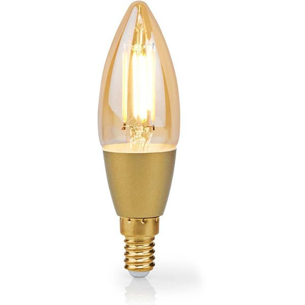 Nedis SmartLife Wi-Fi LED-lamper, E14, varmt hvidt, 470 lm