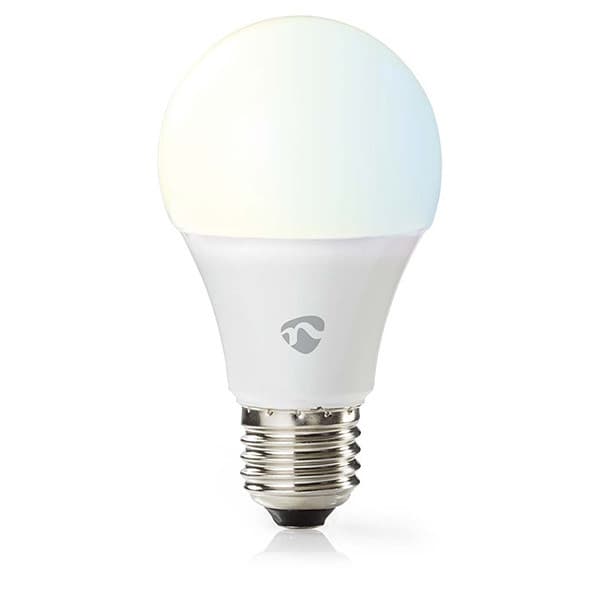 Nedis SmartLife Wi-Fi LED-lampa E27, vit, 806 lm, 3-pack