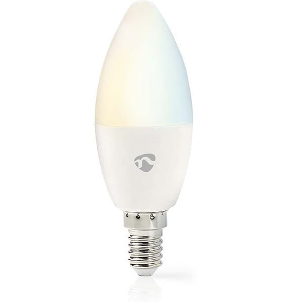 Nedis SmartLife Wi-Fi LED-lamper, E14, hvid, 470 lm